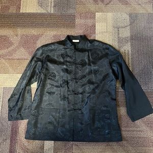 Authentic Black Male Jacket and Pants from China. PERFECT CONDITION! Halloween!